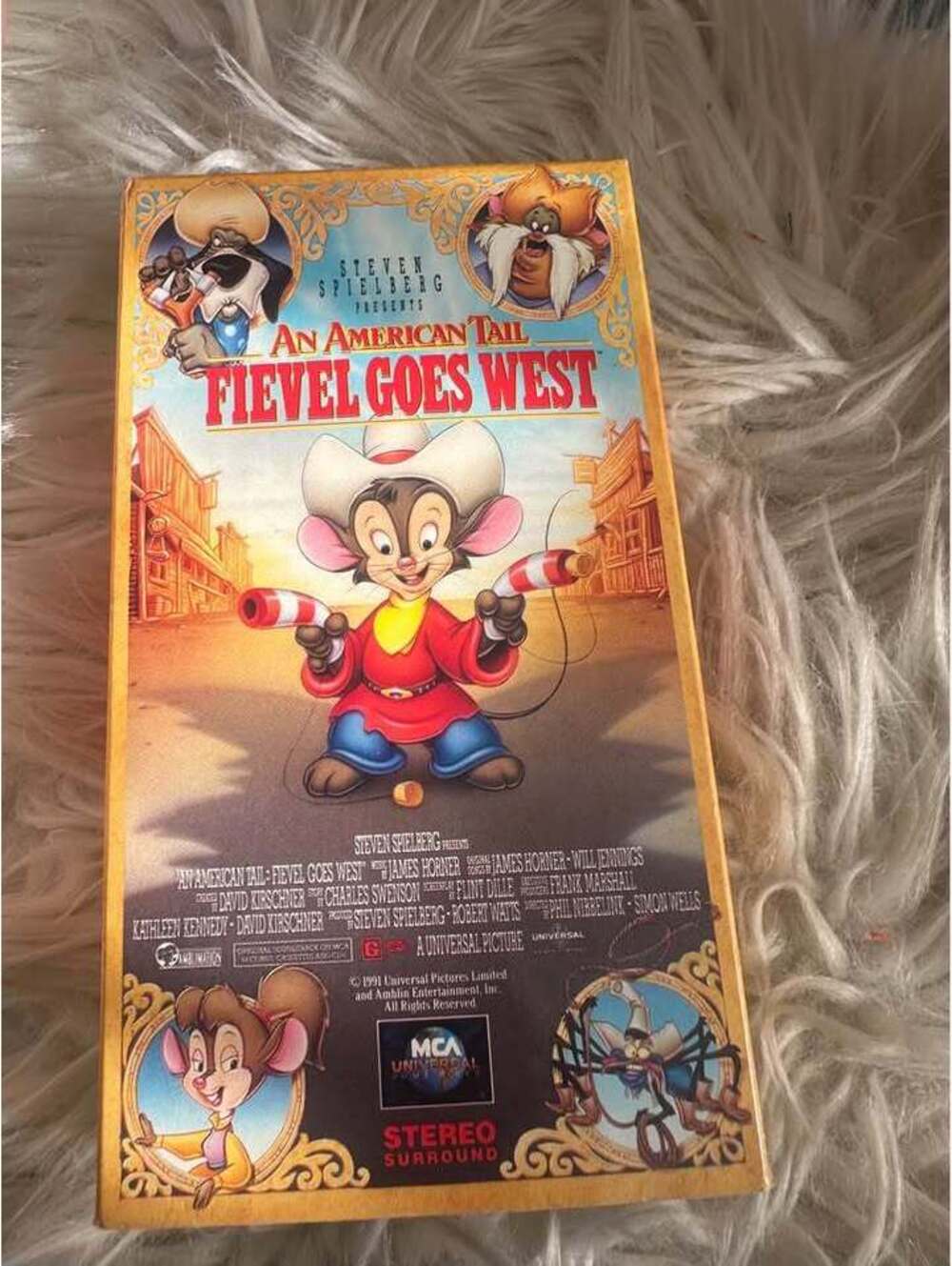 An American Tail: Fievel Goes West VHS